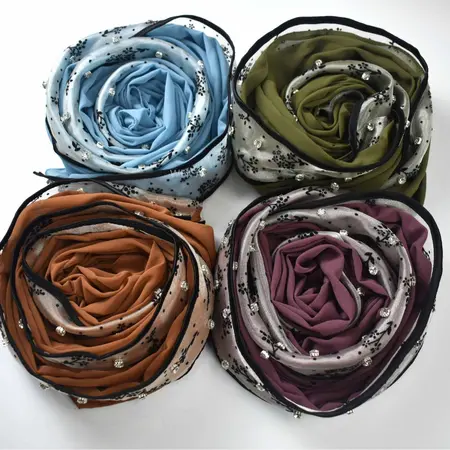 Chiffon Hijab detail
