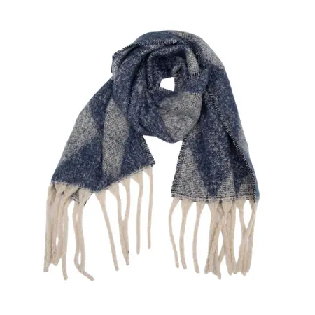 Jacquard Scarf Shawl – 185 × 40 cm + 15 cm fringe; 280 g per scarf detail