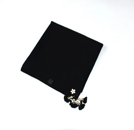 Chiffon Solid Color Hijab detail
