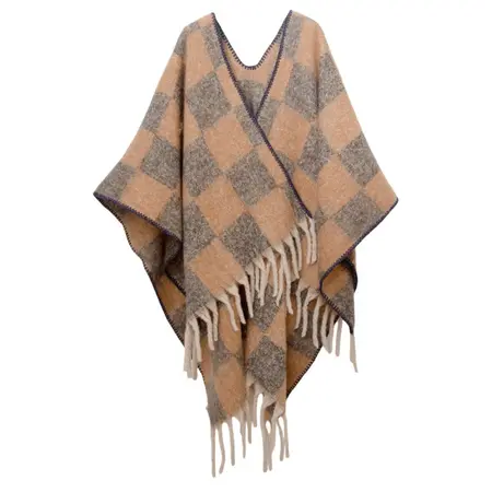 Jacquard Scarf Shawl – 165 × 125 cm detail