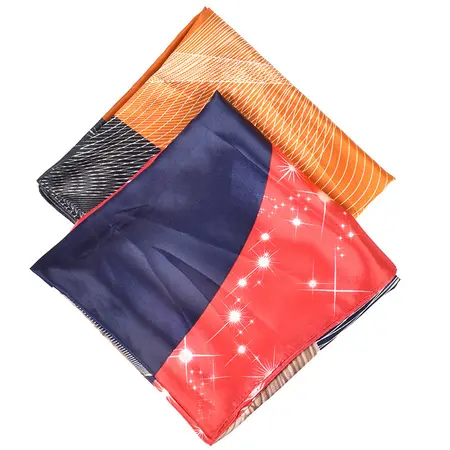 Printed Scarf Shawl – 90 × 90 cm detail