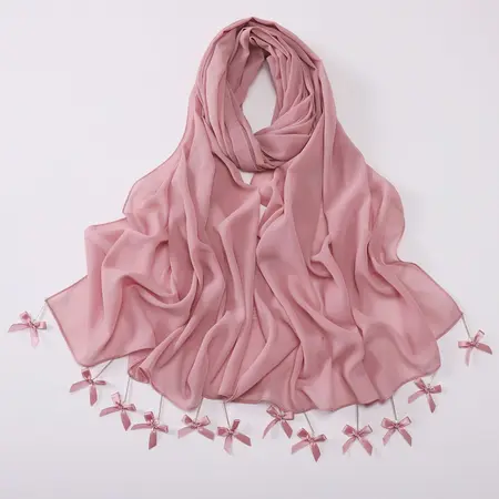 Chiffon Scarf Shawl detail