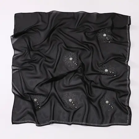 Chiffon Scarf Shawl detail