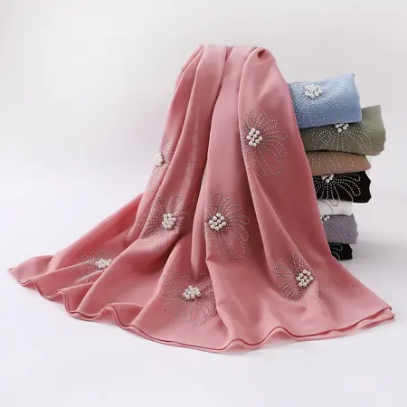 Chiffon Floral Hijab