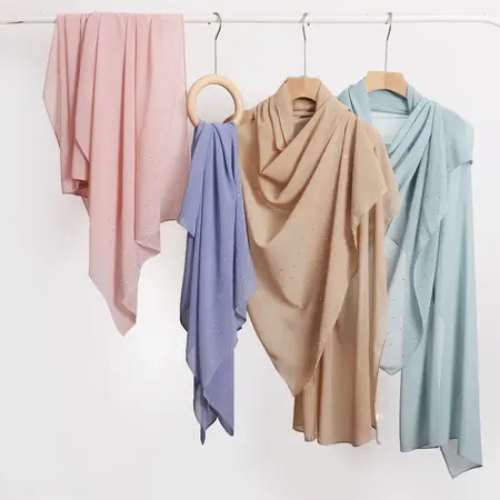 Chiffon Hijab detail