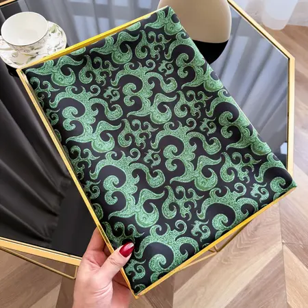 Silk Scarf Shawl – 90 × 180cm detail