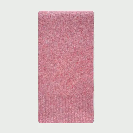 Women's 30% Wool Solid Color Knit Scarf Shawl – 160 × 20 cm detail