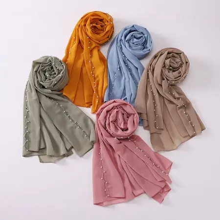 Chiffon Hijab detail