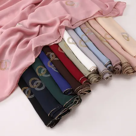 Chiffon Hijab detail