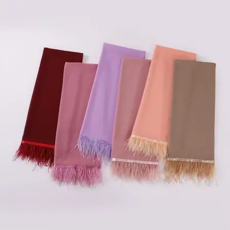 Chiffon Hijab detail