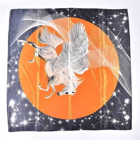 Printed Scarf Shawl – 90 × 90 cm detail