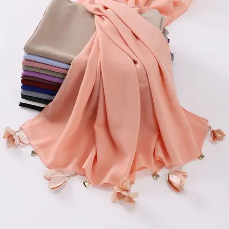 Chiffon Floral Headscarf