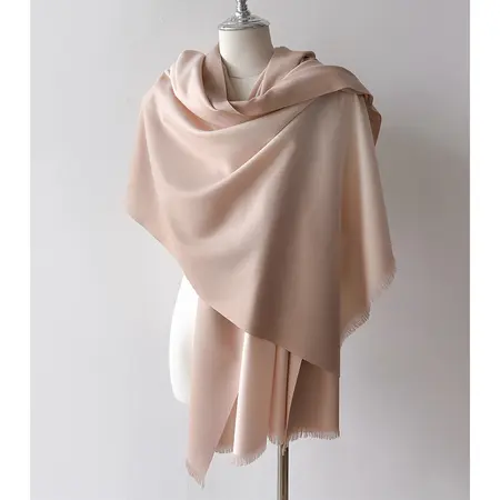 Women's Faux Cashmere Scarf Shawl – 70 × 200 cm detail