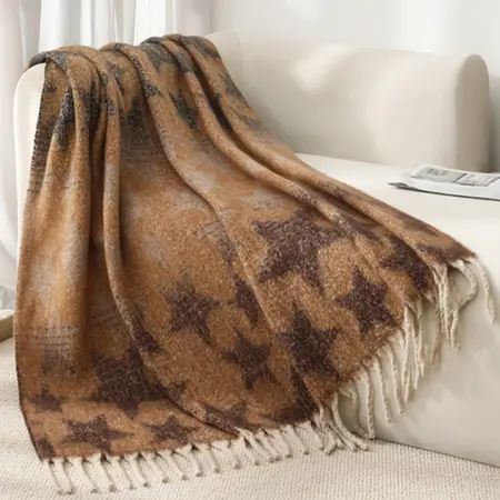 Jacquard Scarf Shawl – 165 × 125 cm detail