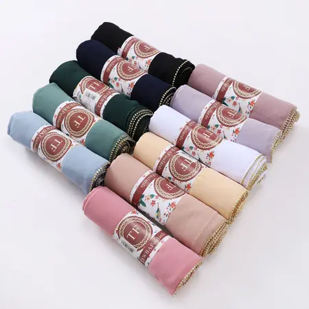 Chiffon Headscarf detail
