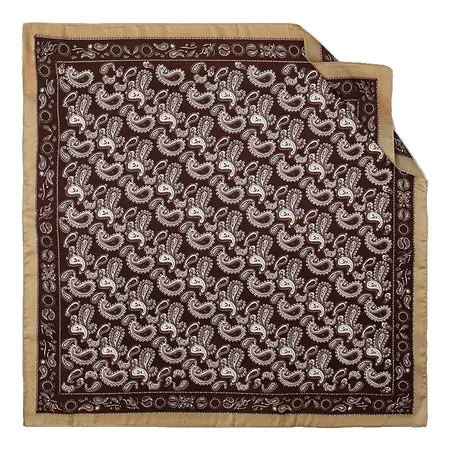 Unisex Silk Scarf Shawl – 70 × 70 cm detail
