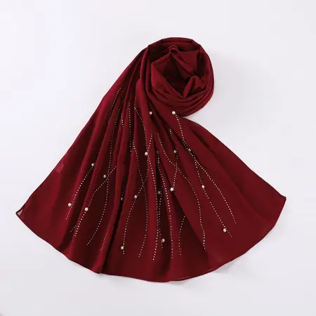 Chiffon Hijab detail