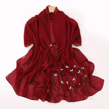 Chiffon Hijab detail