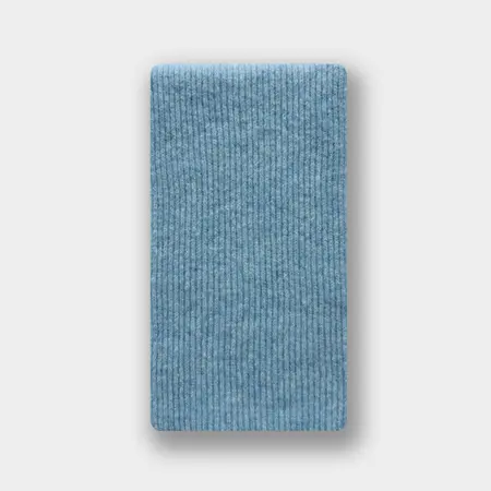 Women's 35% Wool Solid Color Scarf Shawl – 160 × 20 cm detail
