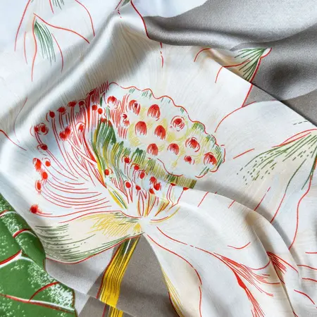 Floral Scarf Shawl – 90 × 180cm detail