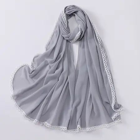 Women's Chiffon Headscarf detail