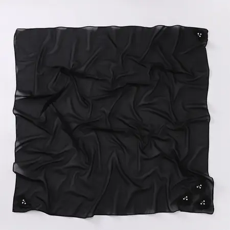Chiffon Hijab – 90 × 90 cm detail