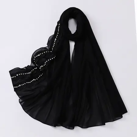 Chiffon Headscarf detail