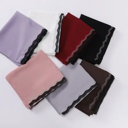 Chiffon Headscarf detail