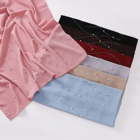 Chiffon Hijab detail