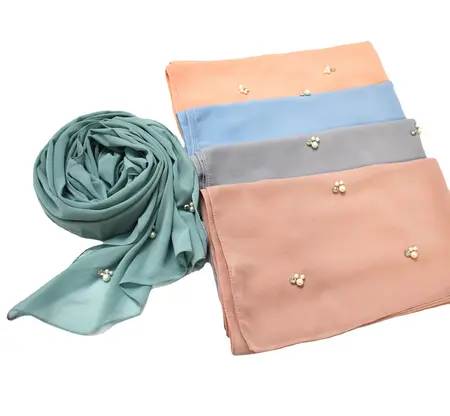Chiffon Hijab detail
