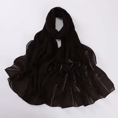 Chiffon Hijab detail