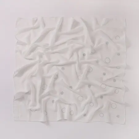 Chiffon Scarf Shawl detail