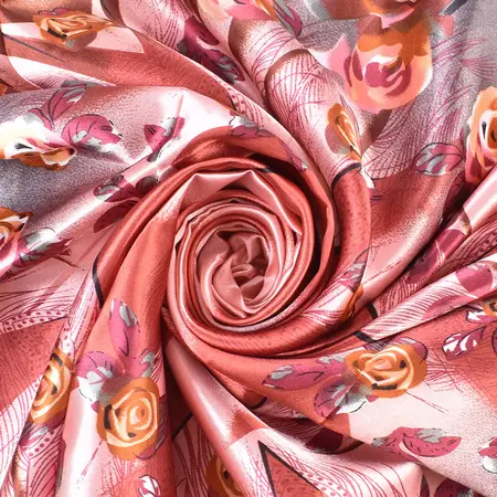Vintage Scarf Shawl – 90 × 90 cm detail