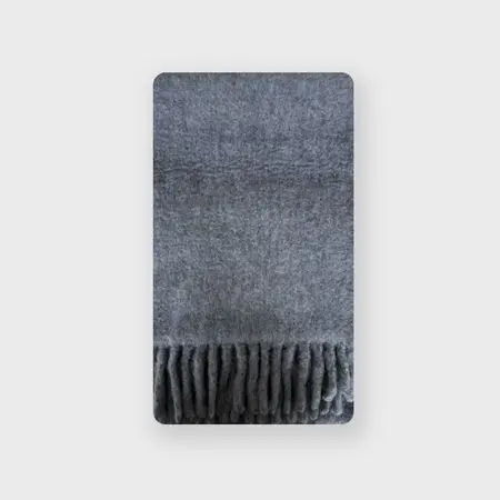 Women's Wool Blend Gradient Scarf Shawl – 220 × 30 cm detail