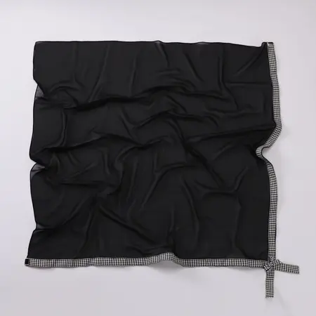 Chiffon Headscarf detail