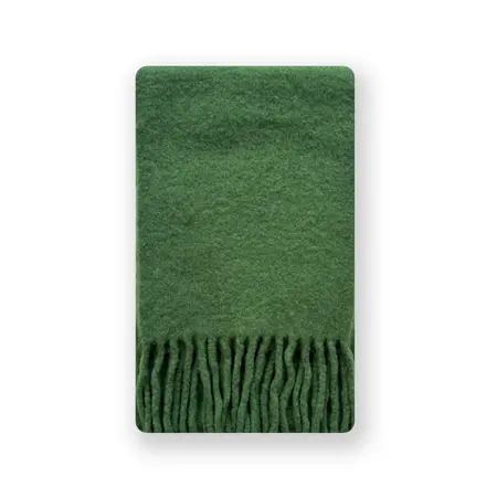 Women's 32% Wool Solid Color Scarf Shawl – 220 × 32 cm detail