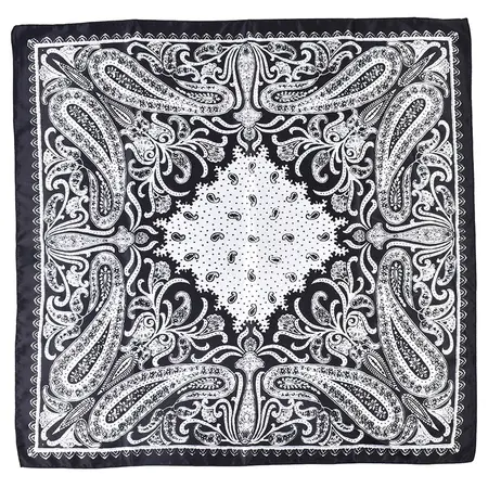 Vintage Scarf Shawl – 90 × 90 cm detail