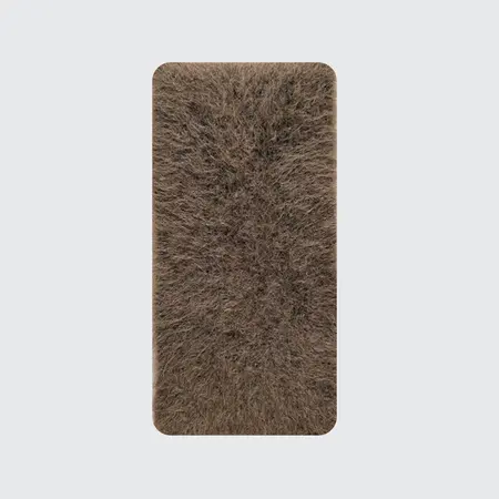 Women's 78% Alpaca Solid Color Knit Scarf Shawl – 160 × 18 cm detail