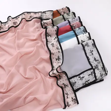 Chiffon Scarf Shawl – 80 × 180cm