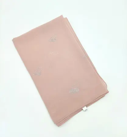 Chiffon Solid Color Scarf Shawl detail