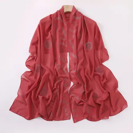 Chiffon Hijab detail