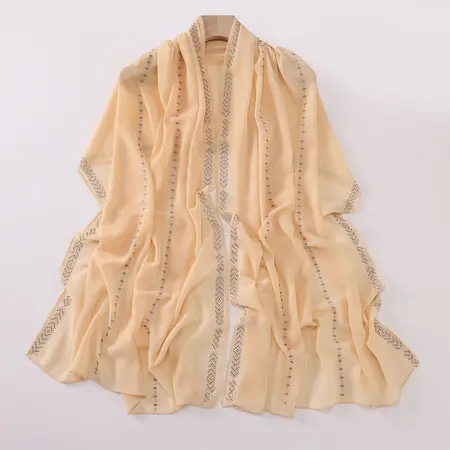 Chiffon Hijab detail