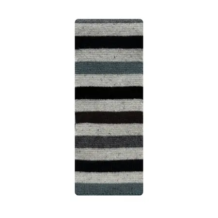 Women's Striped Narrow Scarf detail