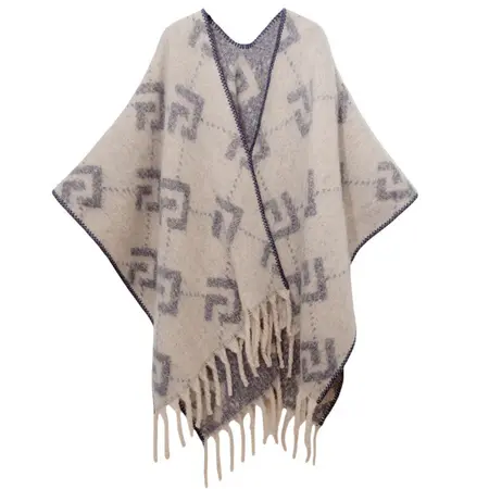 Jacquard Scarf Shawl – 165 × 125 cm detail