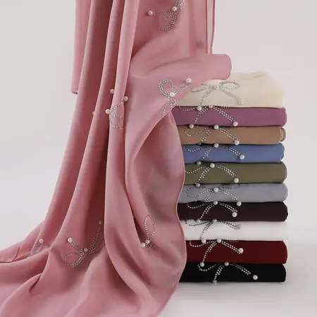 Chiffon Scarf Shawl detail