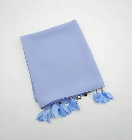 Women's Chiffon Floral Hijab – 70 × 170 cm detail