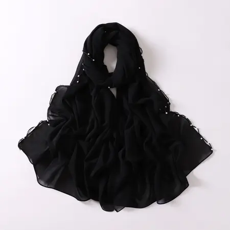 Chiffon Hijab detail