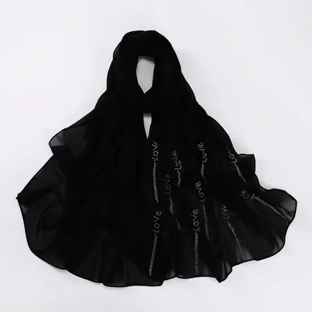 Chiffon Hijab detail