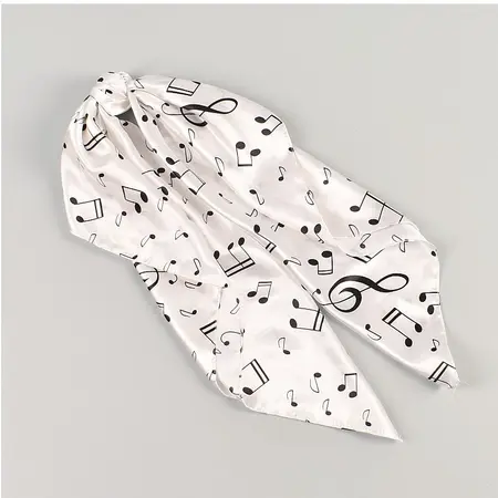 Silk Scarf Shawl – 90 × 90 cm detail