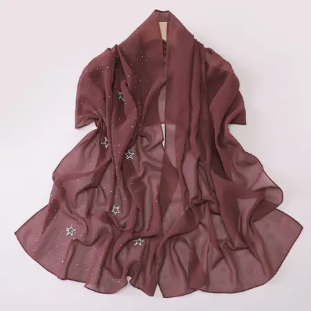 Chiffon Hijab detail